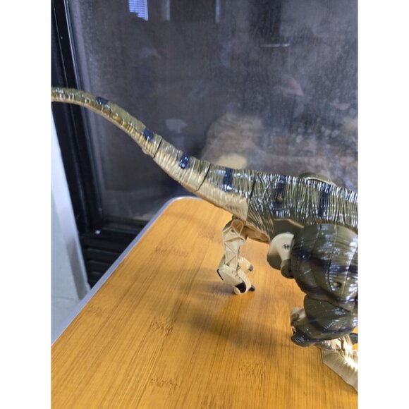 Jurassic Dinosaur Toys Remote Control Dinosaur RC Realistic Raptor Velociraptor - Picture 4 of 11